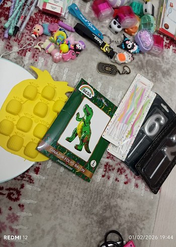 Renkli Okul Aktivite Malzemeleri Seti - Görsel 7