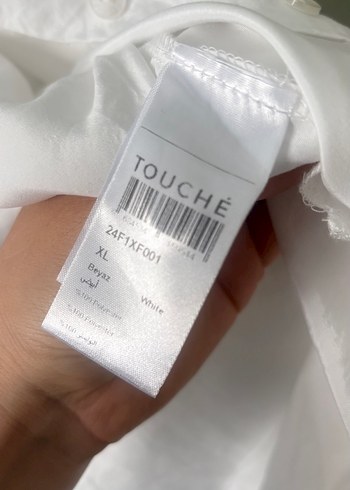 Beyaz salaş tunik - Görsel 7