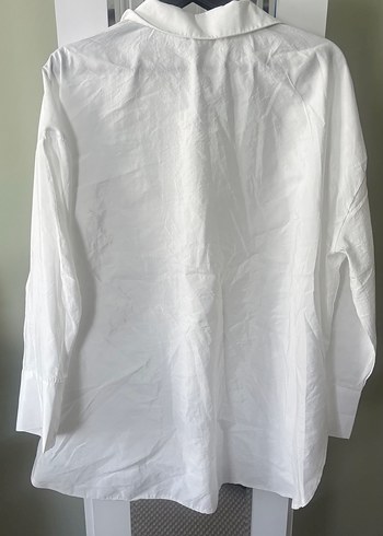 Beyaz salaş tunik - Görsel 6