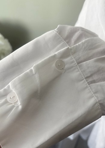 Beyaz salaş tunik - Görsel 8