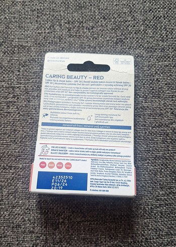 Nivea Kırmızı Dudak ve Yanak Bakım Sticki - Görsel 2