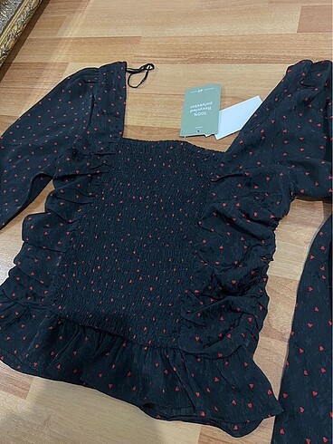 xs Beden h&m kalpli bluz