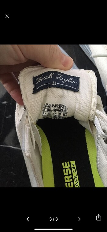 36 Beden Krem converse orijinal