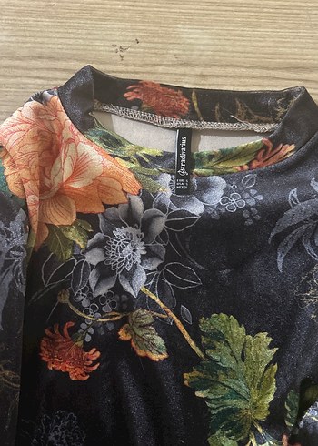 Çiçek Desenli Midi Bohem Kadın Kimono - Görsel 2