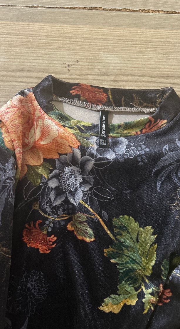 Çiçek Desenli Midi Bohem Kadın Kimono - Görsel 2