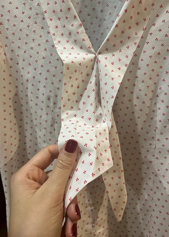 Bohem V Yaka gömlek - Görsel 2