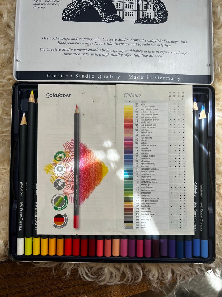Faber-Castell 48 Renk Goldfaber Renkli Kalem Seti - Görsel 2