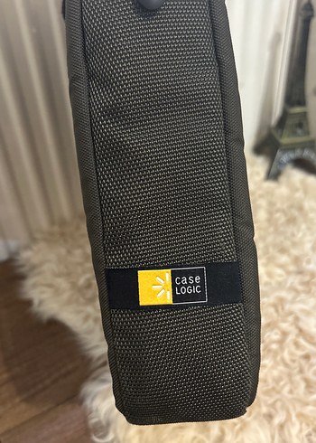 Antrasit-Gri Kadın Laptop Çantası Fermuarlı - Görsel 6