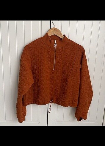 Fermuarlı Sweatshirt