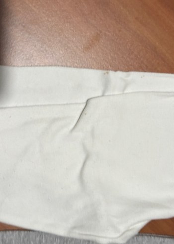 Düğmeli Gri bebek Eşofman Altı - Görsel 2