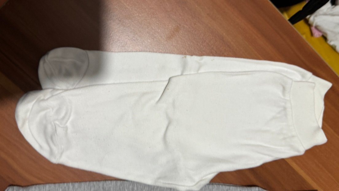 Düğmeli Gri bebek Eşofman Altı - Görsel 2