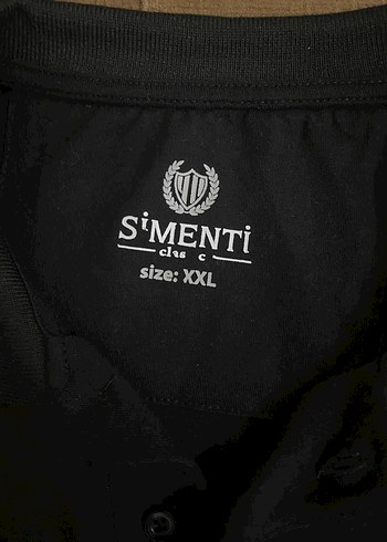 Erkek Siyah Pamuklu Polo Tişört - Görsel 2