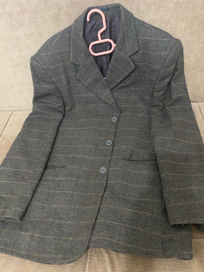 Ekose kışlık erkek ceket - Görsel 2