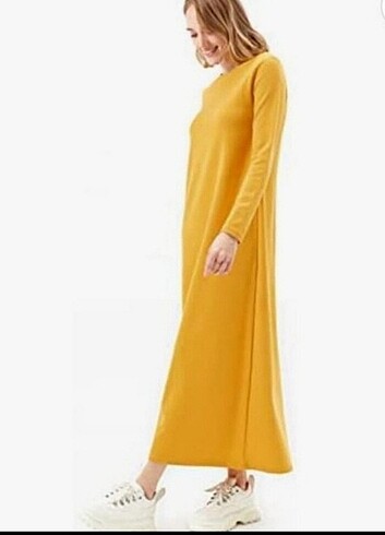Muni Muni marka doğal kumaş elbise