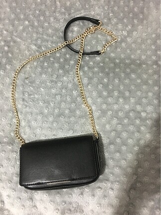 altı zincirli mini çanta
