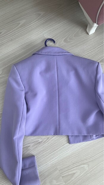 s Beden mor Renk Zara blazer