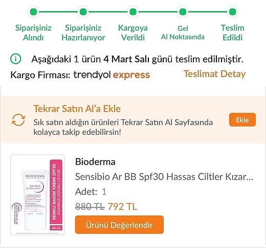 Beden Renk Bioderma bb krem