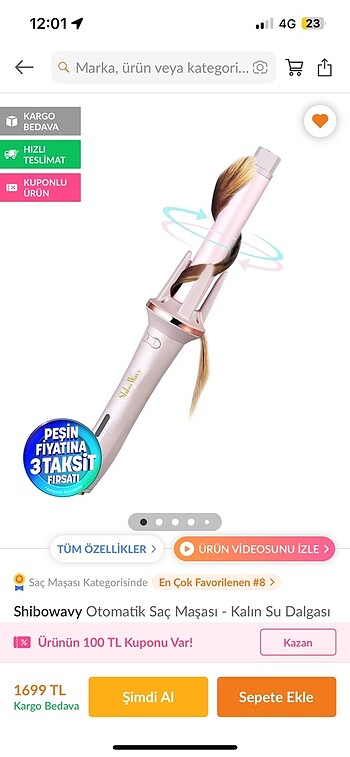 Beden Saç şekillendirici
