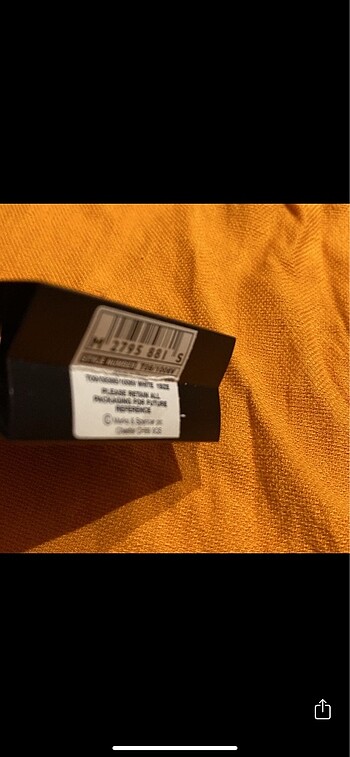 Marks & Spencer Marks spencer kol düğmesi