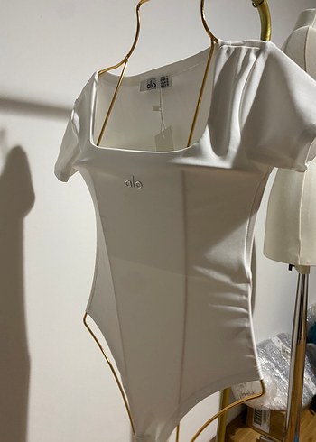 Zara Kadın Beyaz Kısa Kollu Mini Tişört Alo