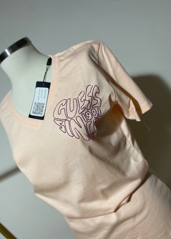 Lacoste Guess Pembe Mini Kadın Tişört