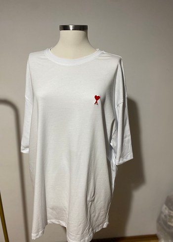 Zara Beyaz Kadın Pamuklu oversize Tişört