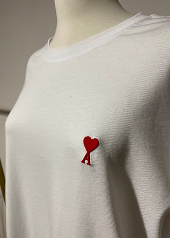 Beyaz Kadın Pamuklu oversize Tişört