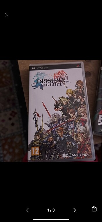 Dissidia final fantasy psp oyun