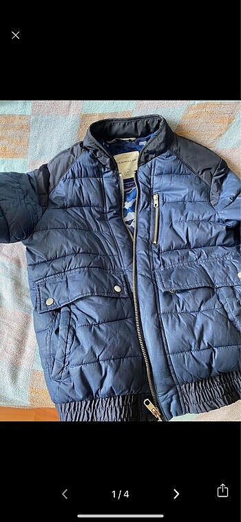 Zara erkek şişme mont