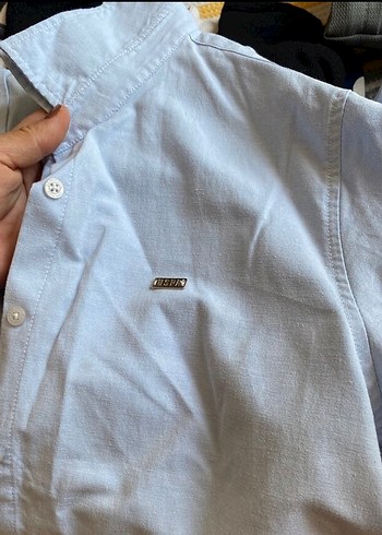 Mavi U.S. Polo Assn. Kısa Kollu Gömlek - Görsel 3