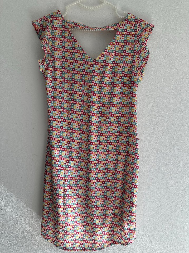 Renkli Düğmeli Hamile Bluzu - Görsel 2