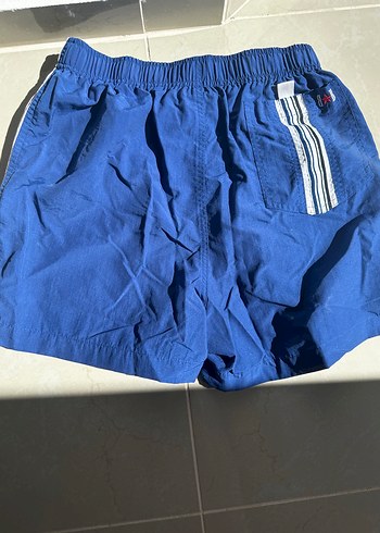 Erkek Mavi Mini Yüzme Şortu - Görsel 3