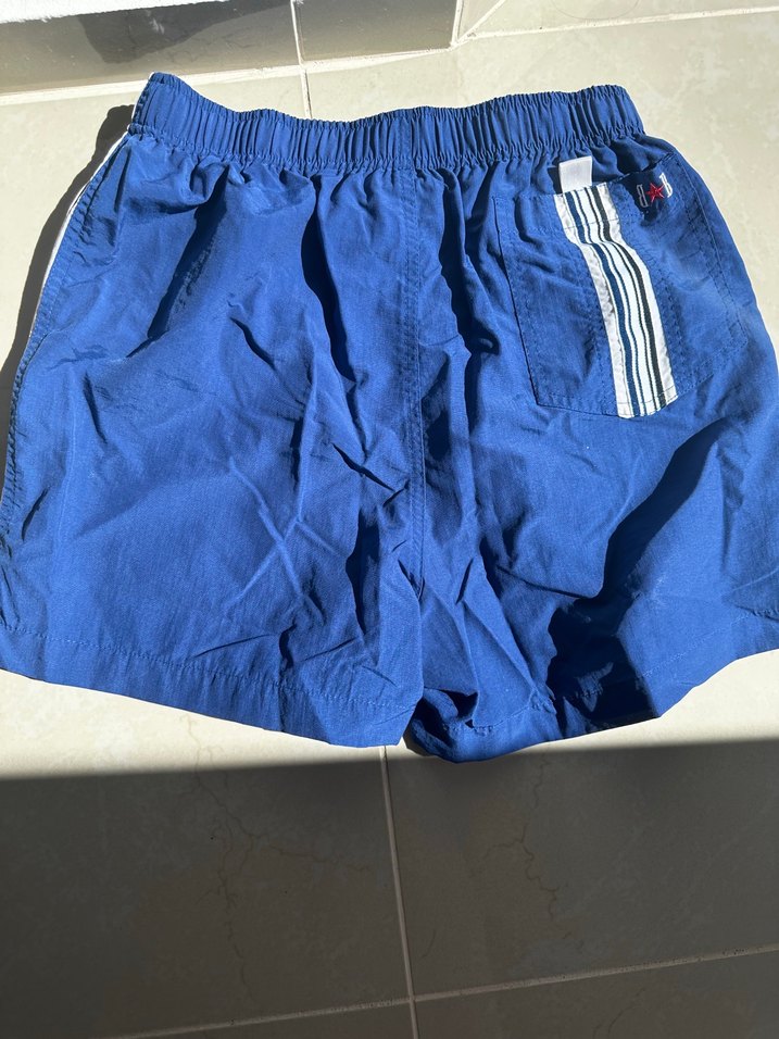 Erkek Mavi Mini Yüzme Şortu - Görsel 3