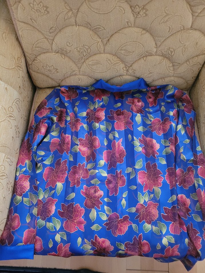 Saten görünümlü vintage pijama takımı doremi - Görsel 5