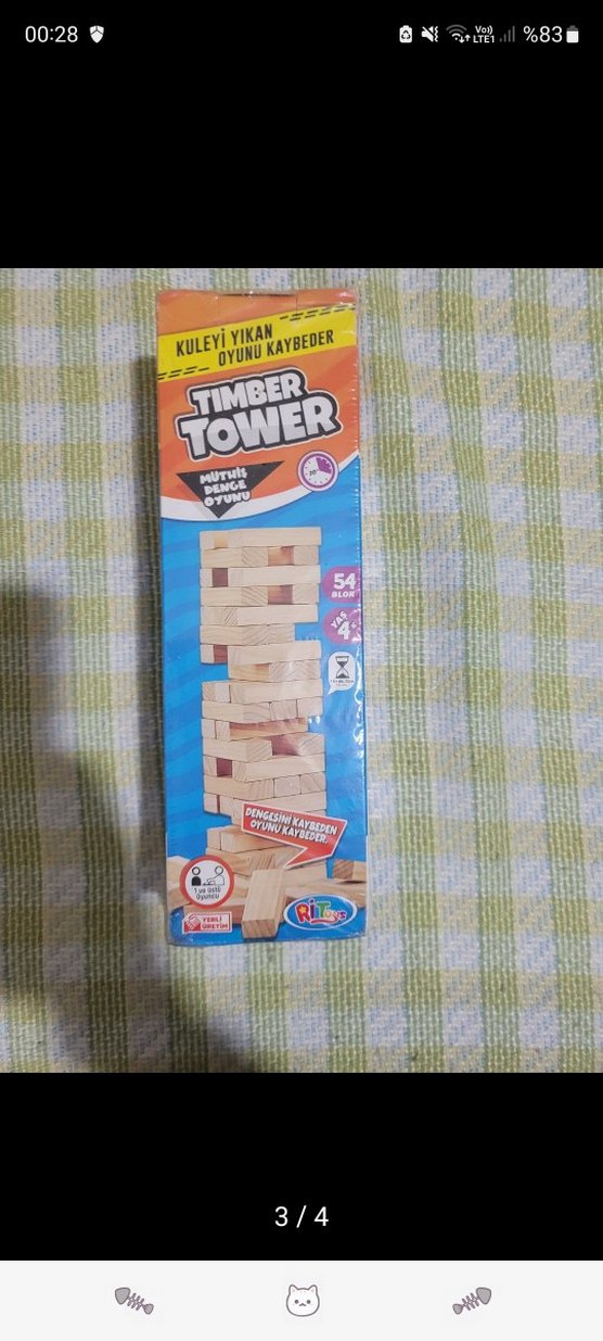 Jenga Tarzı Denge Oyunu - Görsel 3