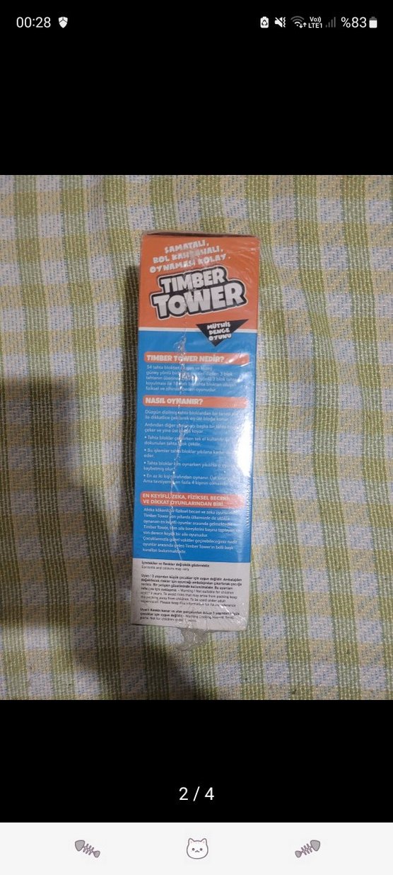 Jenga Tarzı Denge Oyunu - Görsel 2