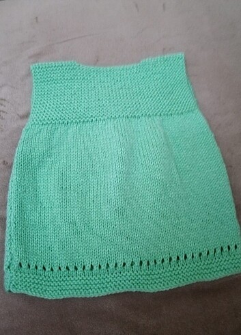 Yeşil Bebek Yelek - Görsel 2