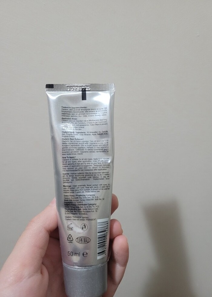 Claderm Kil Maskesi - Görsel 3