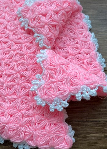 Pembe El Örgüsü Banyo Süngeri - Görsel 3