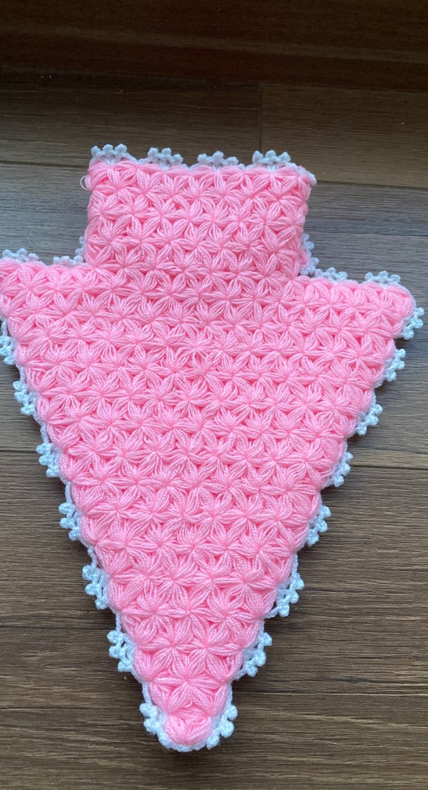 Pembe El Örgüsü Banyo Süngeri - Görsel 4