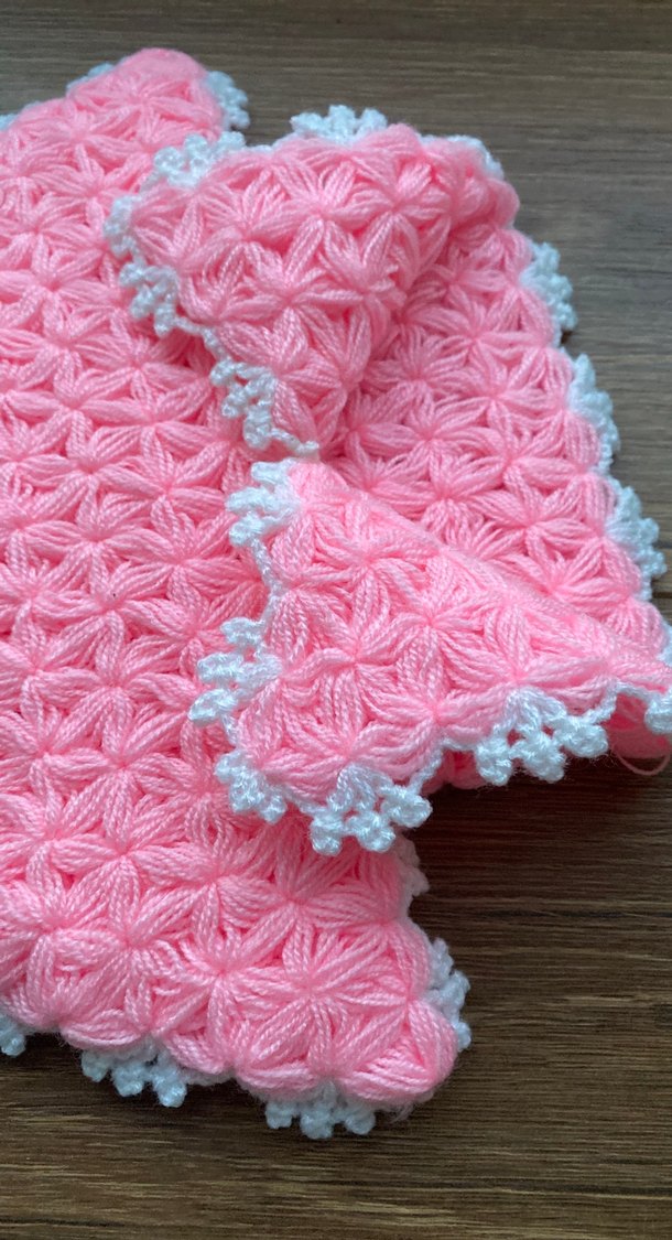 Pembe El Örgüsü Banyo Süngeri - Görsel 3