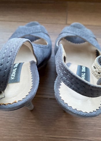 KEMAL TANCA Süet Platform Topuklu Kadın Ayakkabı - Görsel 6