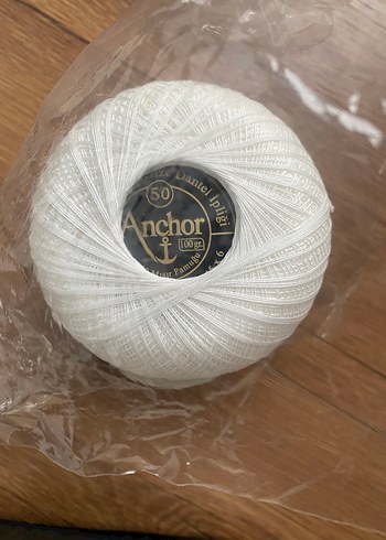Anchor Beyaz El İşi İpi - Görsel 2