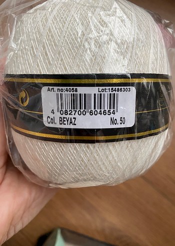Anchor Beyaz El İşi İpi - Görsel 3
