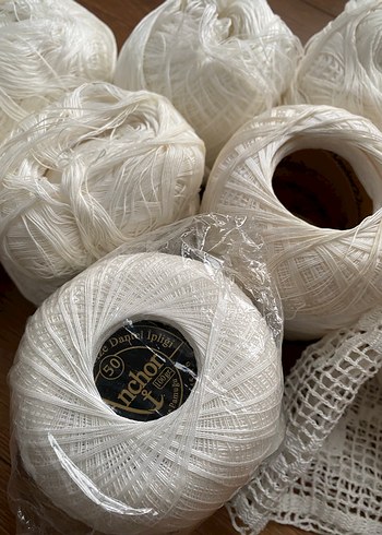 Anchor Beyaz El İşi İpi - Görsel 5