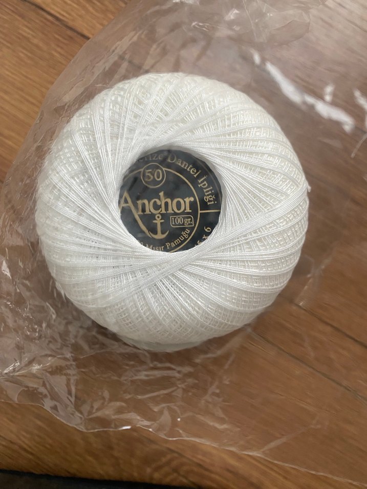 Anchor Beyaz El İşi İpi - Görsel 2