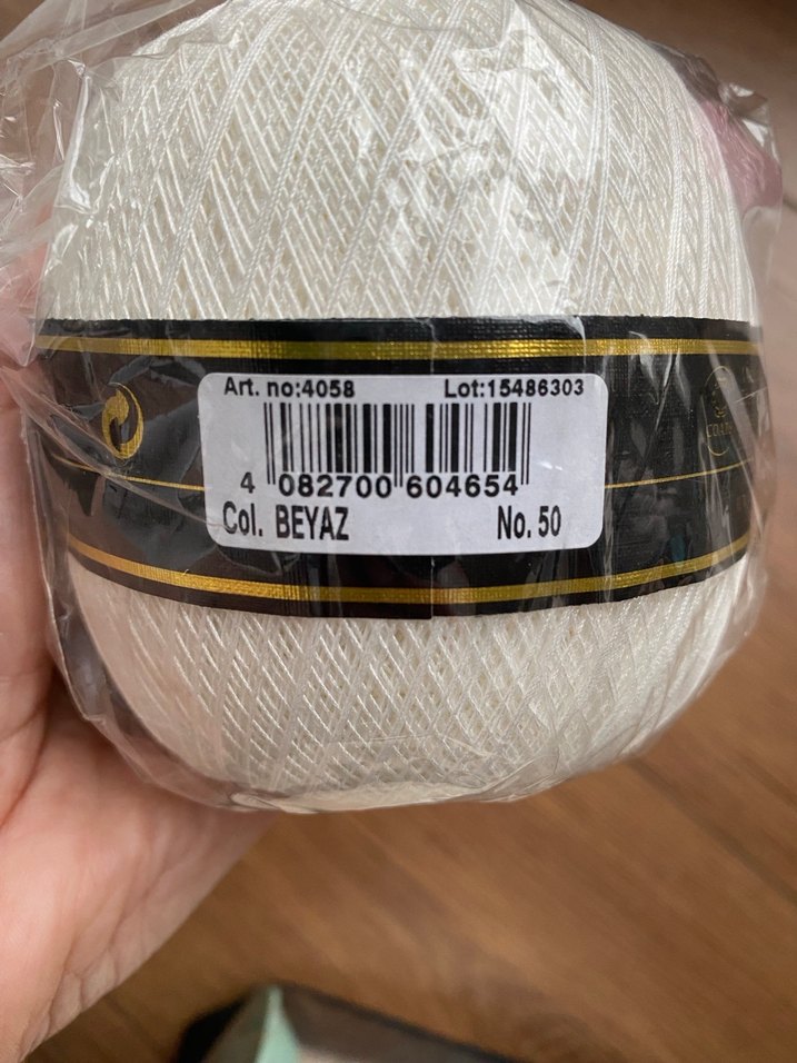 Anchor Beyaz El İşi İpi - Görsel 3