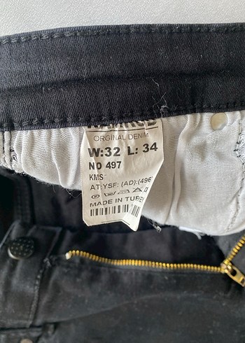 Siyah Ramrod marka pantolon - Görsel 6