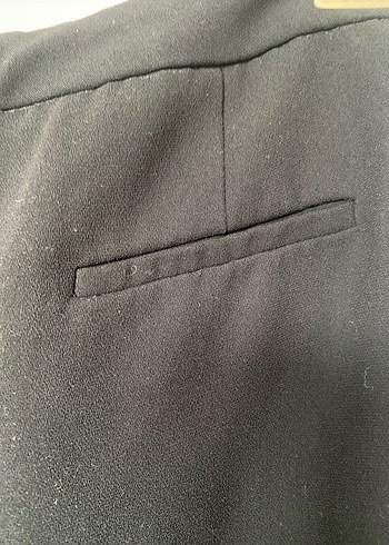 Kadın Siyah Mango Kumaş Pantolon - Görsel 4