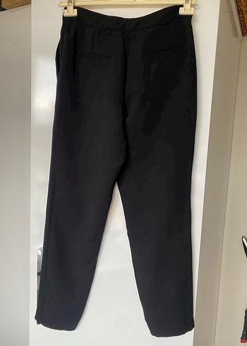 Kadın Siyah Mango Kumaş Pantolon - Görsel 7